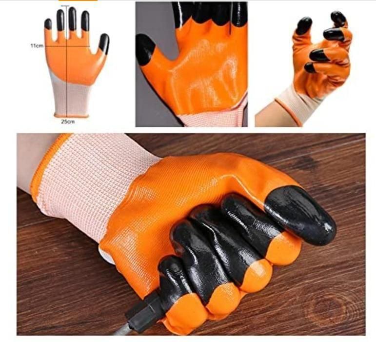 Labor Protection Safety Work Nitrile Gloves