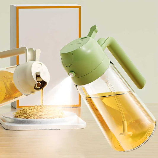 2 in 1 Oil Sprayer and Dispenser Bottle 500ML