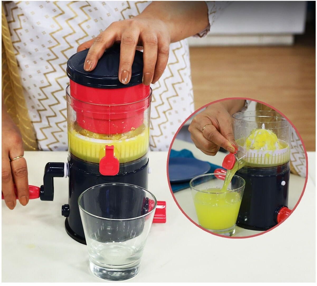 Rapid Manual Hand Juicer Squeezer Machine