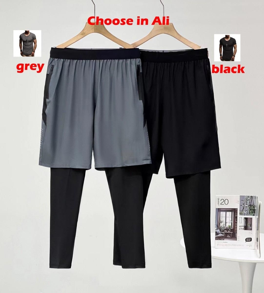 Men's Polyester 2 in 1 Active Running Shorts