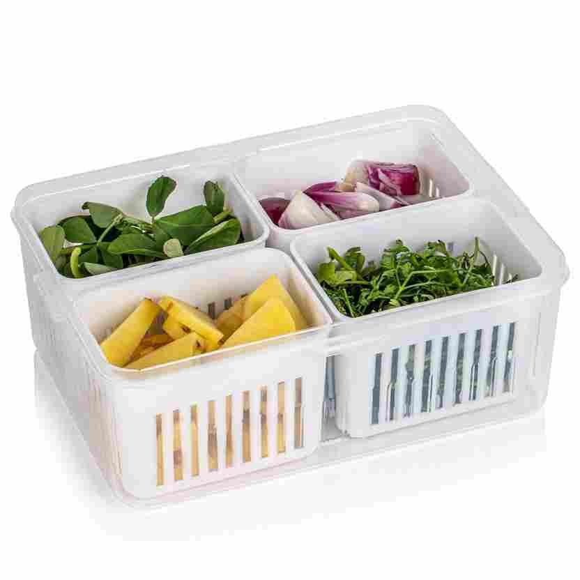 Kitchen Scallion Storage Box Pack of 2