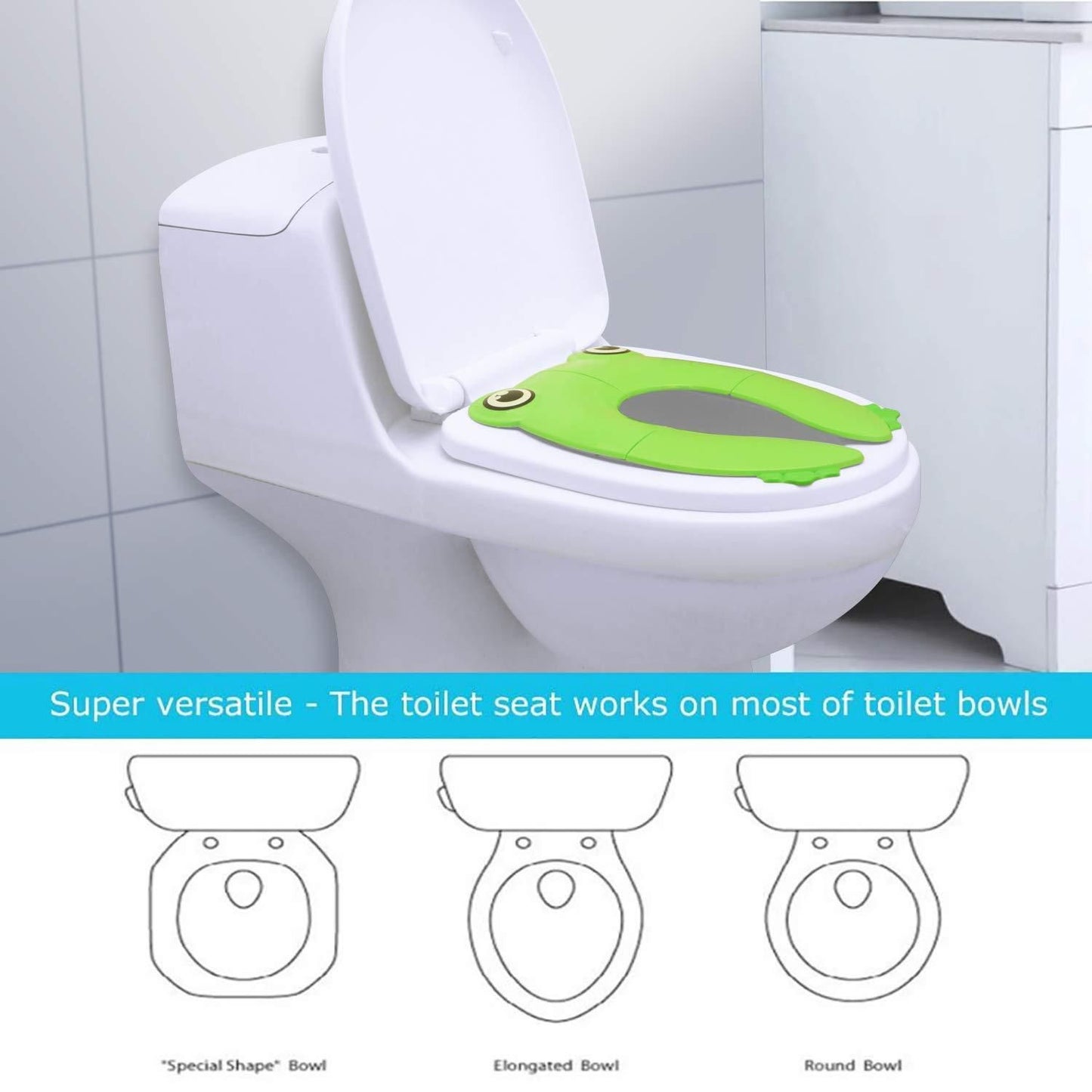 Foldable Portable Baby Toilet Seat