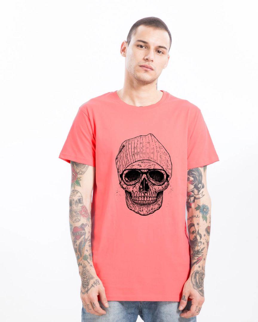 Polyester Printed Half Sleeves T-Shirt