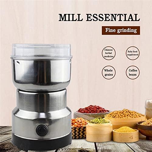 Electric Smash Machine, Multifunction Small Food Grinder Grain Grinder, Portable Coffee Bean Grinder