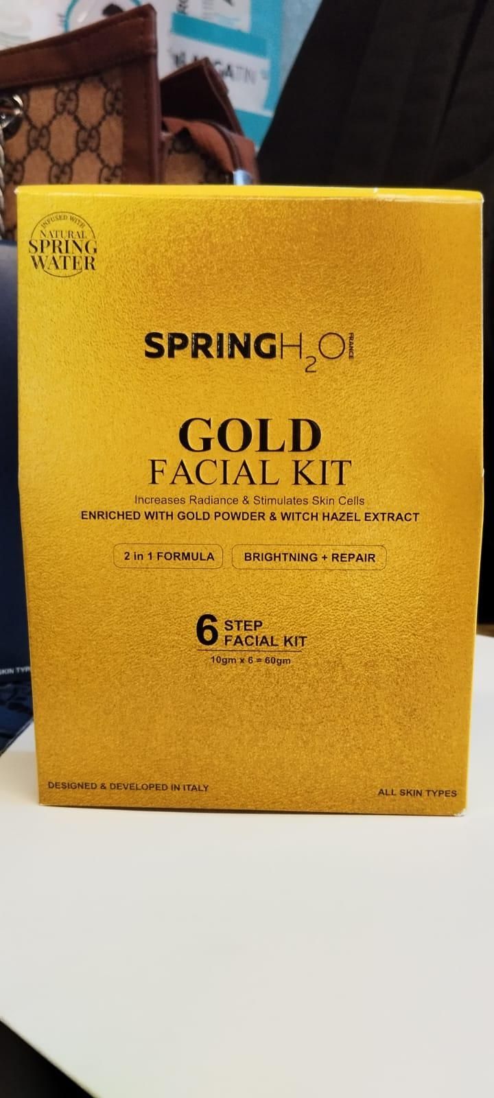 Spring H2O Gold Facial Kit