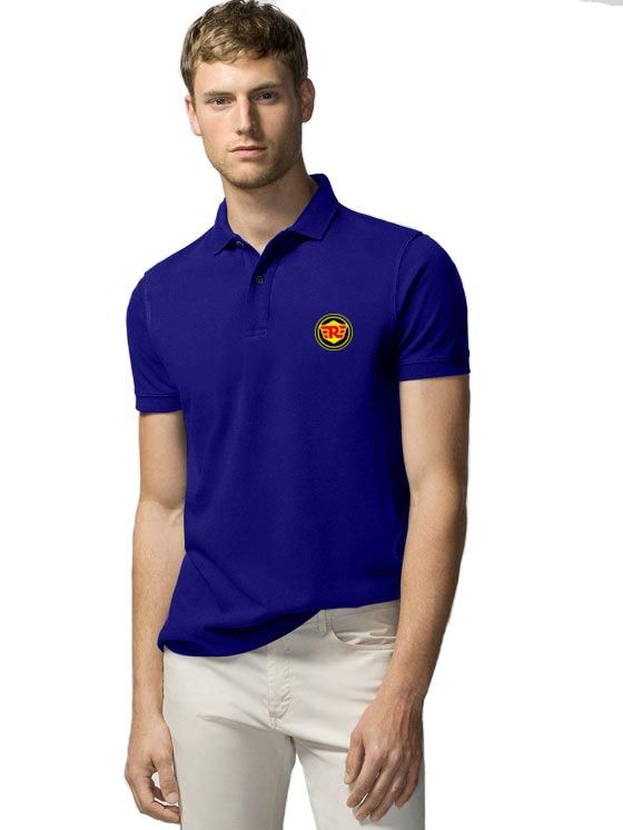 Cotton Solid Half Sleeves Mens Polo T-Shirt