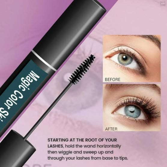 Magic Color Skinny Mascara Waterproof (Black) Pack of 2