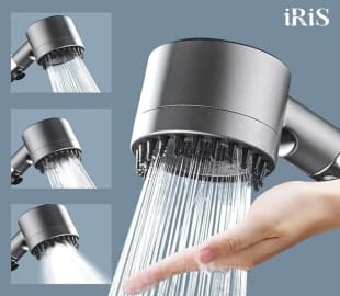 Shower Head and Hose, High Pressure Shower Head with 3 Spray Modes