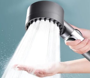 Shower Head and Hose, High Pressure Shower Head with 3 Spray Modes